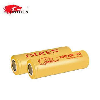 BATERIA 20700 (3200mAh) 40A 3.7v - GOLD