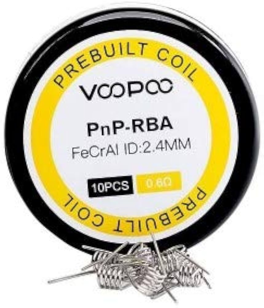 VOOPOO - PnP COIL PREBUILT 0,6 OHM COIL - PACK 10 UNID