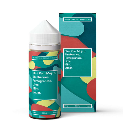 SUPERGOOD - BLUE POM MOJITO 100ml 0mg