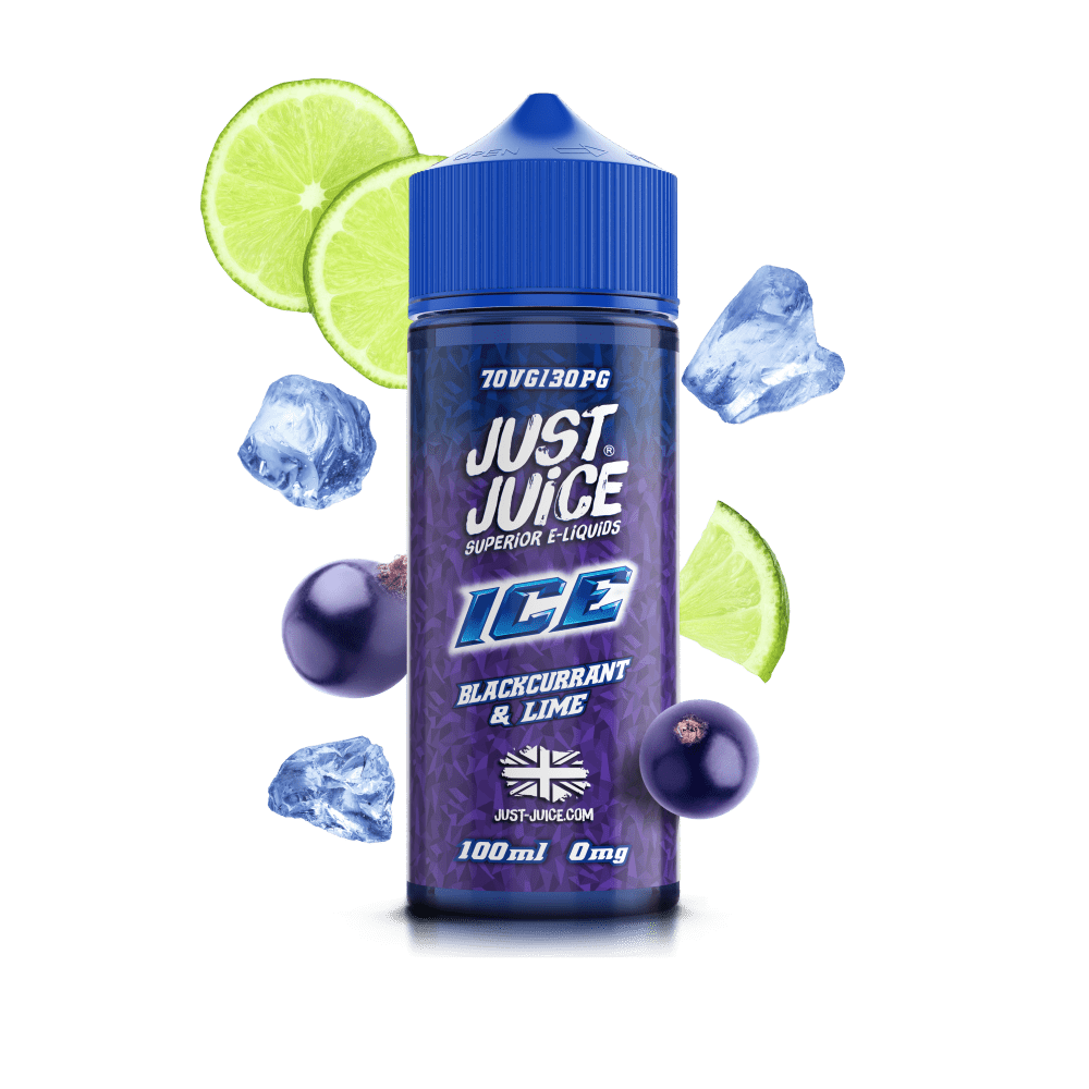 JUST JUICE TPD BLACKCURRANT & LIME ICE 100ml 0mg