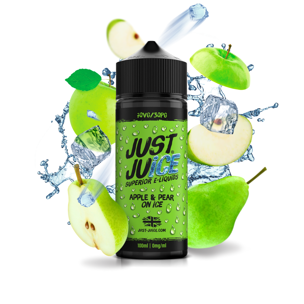 JUST JUICE TPD APPLE & PEAR ON ICE 100ml 0mg