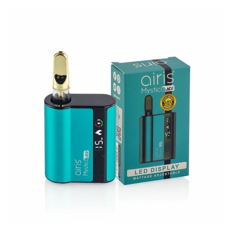 Vaporizador Airis Mystica ACE Hilo 510 - PEACOCK GREEN