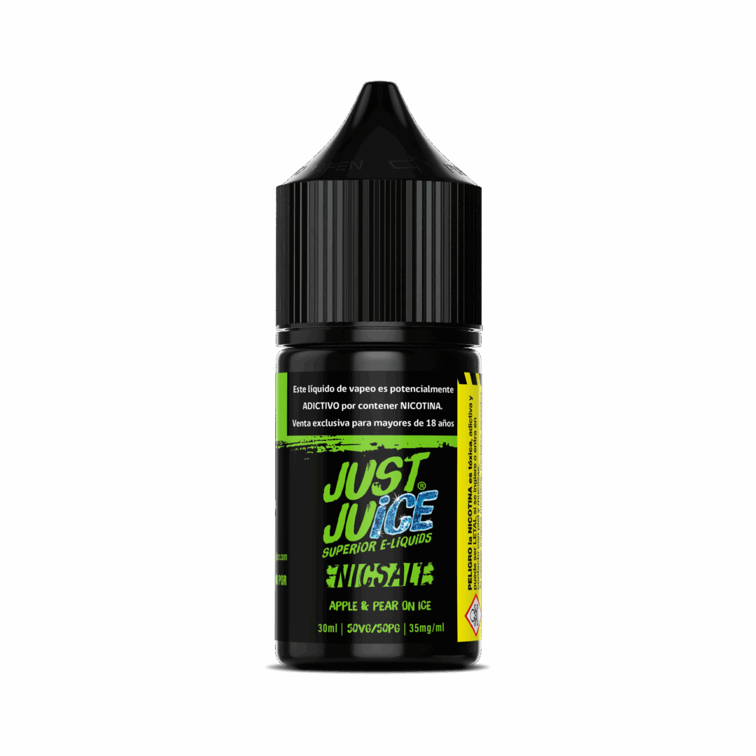 JUST JUICE APPLE & PEAR ON ICE SALT NIC 30ML - 35MG