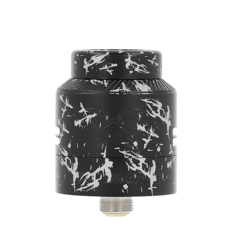 HELLVAPE DEAD RABBIT 4 RDA - BLACK SILVER